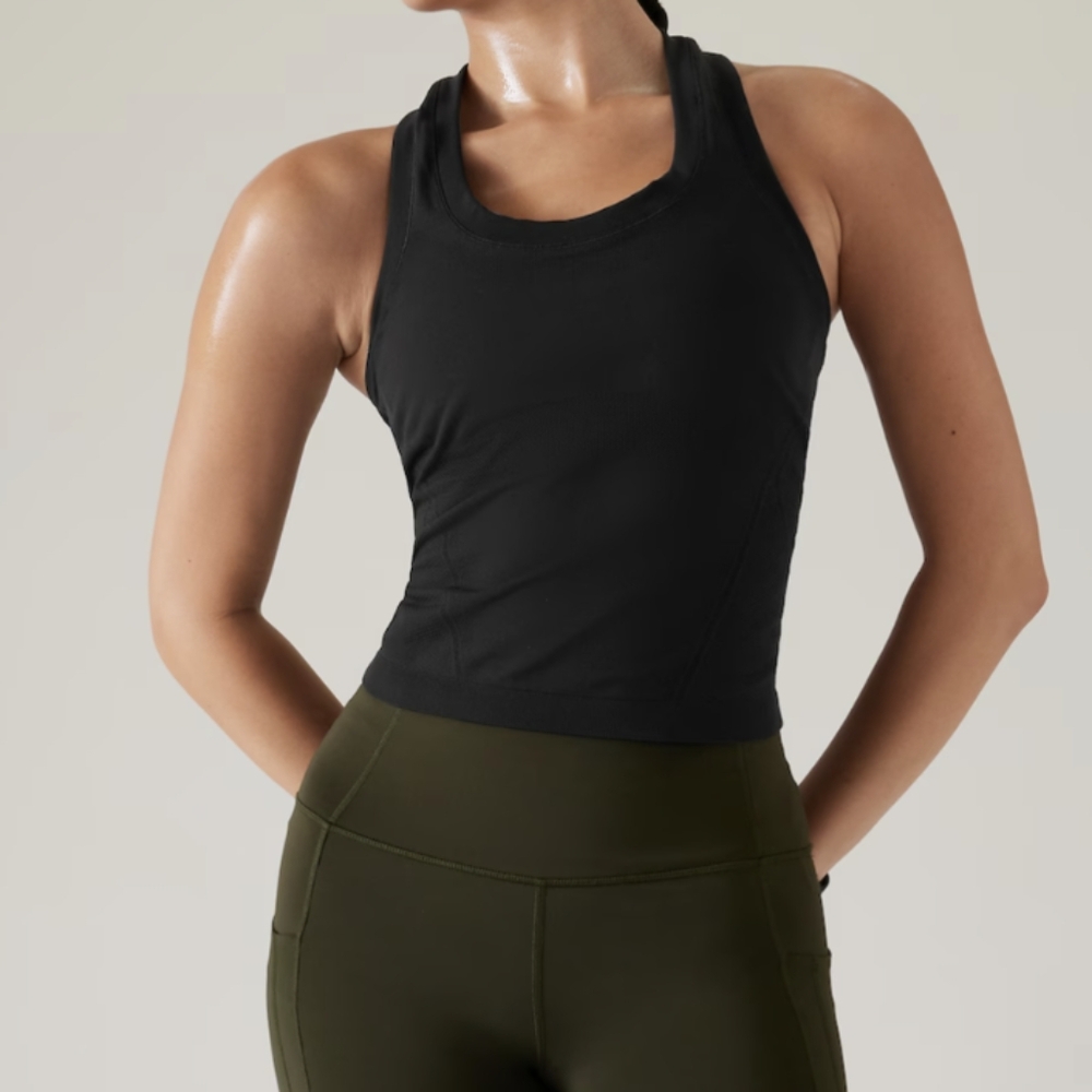 NWT Athleta Momentum Seamless Sport Length Tank